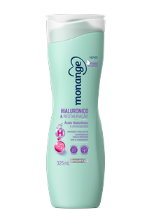 MONANGE SHAMPOO HIALURÔNICO E RESTAURAÇÃO 325ML